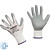 Перчатки рабочие защитные Lakeland SpiderGrip 7-2201 полиэфирные с нитриловым покрытием бело-серые (1 класс, размер XL, 5 пар в упаковке, 2201)