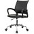 Кресло офисное Комус Мебель EChair 396 LT чёрное (экокожа, металл)