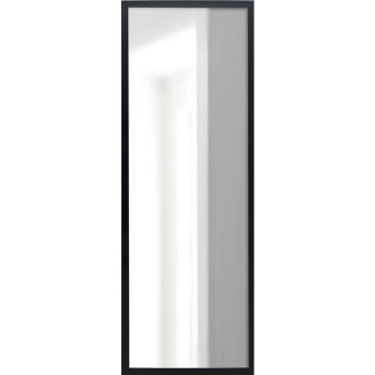 Зеркало настенное (черный, 340х940 мм)