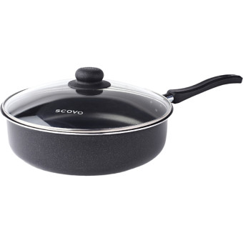 Сотейник Scovo Promo 24 см алюминий с крышкой