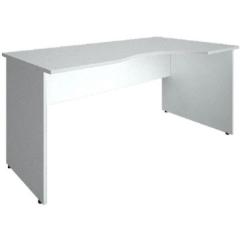 Стол эргономичный Riva правый (белый, 1600х900х750 мм)
