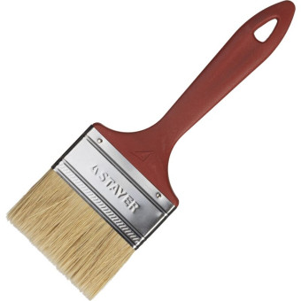 Кисть малярная плоская Stayer Universal-Master из натуральной щетины 75 мм ( 0107-75-Z01)