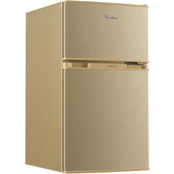 Холодильник двухкамерный Tesler RCT-100 (RCT-100 CHAMPAGNE)