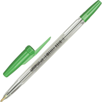 Ручка шариковая Corvina 51 Classic зеленая (толщина линии 0.7 мм)