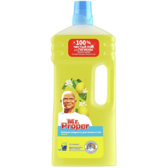 Средство для мытья пола Mr. Proper Лимон 1.5 л