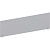Экран к столу Easy Standard с креплением боковой (серый, 1600x18x450 мм)