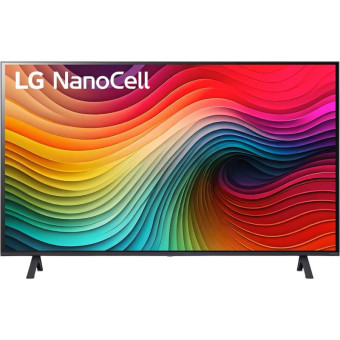Телевизор 43" LG 43NANO80T6A.ARUB черный