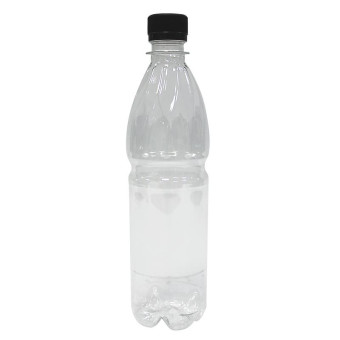 Бутылка пластиковая прозрачная 500 мл диаметр горла 28 мм (100 штук в упаковке)