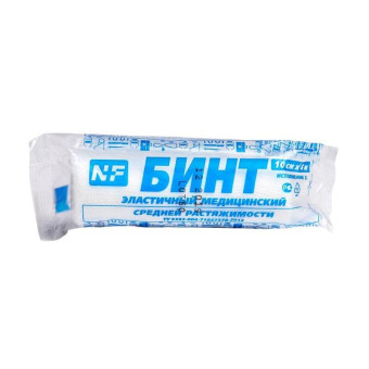 Бинт эластичный Ньюфарм 4 м x 10 cм (20 штук в упаковке)