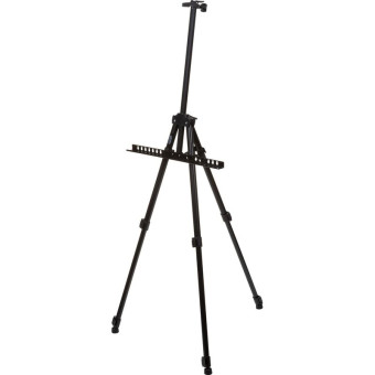 Мольберт напольный Комус Арт черный с чехлом холст до 82 см