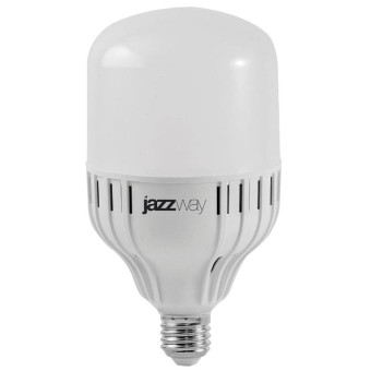 Лампа светодиодная JazzWay 40 Вт E27 цилиндрическая 4000 К нейтральный белый свет