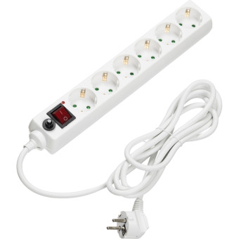 Сетевой фильтр BigTech CD6-3W15 на 6 розеток 3 метра