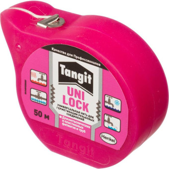 Нить монтажная Henkel Tangit Uni-Lock для герметизации резьбовых соединений белая 50 м