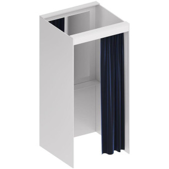 Примерочная №1 (серый, 940х900х2000 мм)