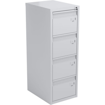 Шкаф картотечный ЗМИ для формата А4 и Foolscap (4 отделения,  630х470х1330 мм)