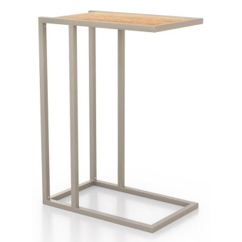 Стол придиванный Триада-18 (бурати/серо-бежевый, 300х500х705 мм)