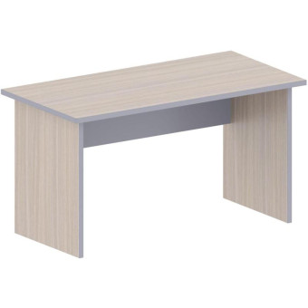 Стол прямой Easy Business 907433 (дуб светлый/серый, 1400х700х747 мм)