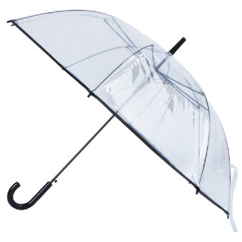Зонт Эврика полуавтомат прозрачный (99548)