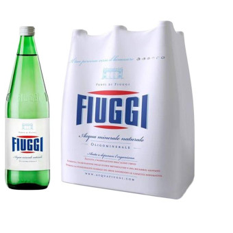 Вода минеральная Fiuggi негазированная 1 л (6 шт в упаковке)