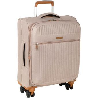 Чемодан Polar размер S 46 л из полиэстера бежевый