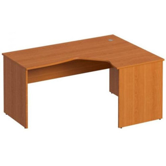 Стол угловой Формула правый (ольха европейская, 1600х1180х750 мм)