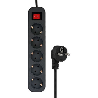 Сетевой фильтр Progix на 5 розеток 10 метров (SF5PB10)