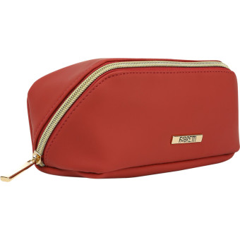Косметичка Fabretti из ПВХ бордовая
