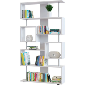 Стеллаж Сокол СТ-2 (белый, 988х268х1810 мм)