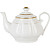 Чайник Nouvelle Home White Chic 1350 мл золотистый/белый