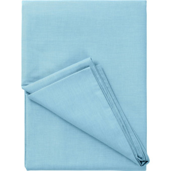 Простыня Verossa Aqua 200x220 см сатиновая 130 г/кв.м голубая