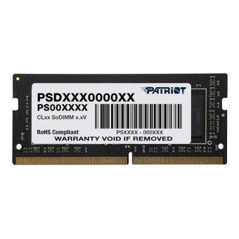 Оперативная память Patriot 16 ГБ PSD416G266681S (SO-DIMM DDR4) Оперативная память Patriot 16 ГБ PSD416G266681S (SO-DIMM DDR4)