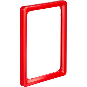 Рамка пластиковая А6 красная (10 штук в упаковке, артикул производителя  102006-06)