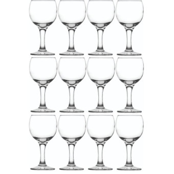 Набор бокалов для вина Pasabahce Бистро стеклянные 225 мл (12 штук в упаковке)