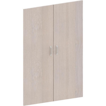 Двери средние Easy Director (2 штуки, дуб шамони светлый, 844х18х1176 мм)