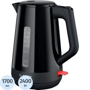 Чайник электрический Bosch TWK 1M123 чёрный