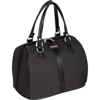 Бьюти-кейс Polar из искусственной кожи/пропилена чёрный