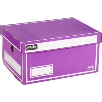 Короб архивный Т23 Attache Selection 320х240х160 мм из гофрокартона