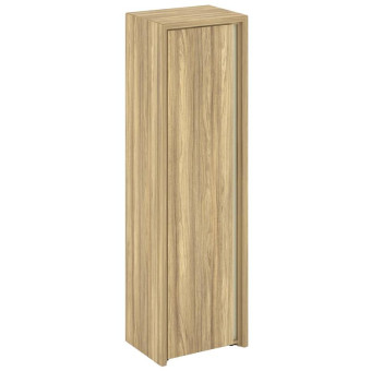 Гардероб Corner COR.GB-1 L (гикори песочный/ваниль, 600x450x2000 мм)