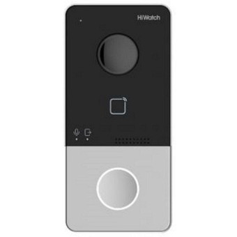 Видеодомофон HiWatch DS-D100IKWF(B) черный