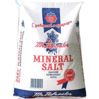 Реагент противогололедный Mr. Defroster Минеральная соль до -15 С мешок 25кг