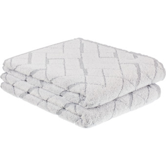 Набор полотенец махровых Комус Гарда 2 штуки 50x80 см 500 г/кв.м голубой