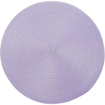 Салфетка сервировочная (плейсмат) Nouvelle Daily Casual line 38x38 см  фиолетовая (4 штуки в упаковке)