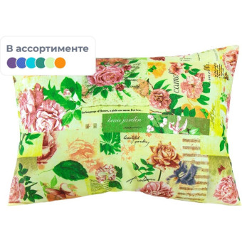 Подушка Selena Эконом 50х70 см искусственный лебяжий пух/лавсан