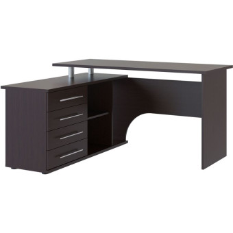 Стол компьютерный Сокол КСТ-109Л (венге, 1400х1270х750 мм)