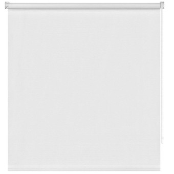 Рулонная штора Шалюр Blackout полиэстер белая (140х172.5 см)
