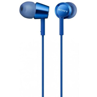 Наушники Sony MDR-EX155AP синие