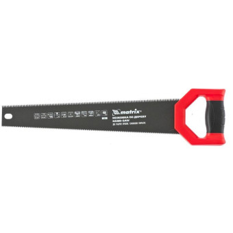 Ножовка по дереву MATRIX UNIVERSAL,400 мм,зуб-3D/2D, 13-14TPI (23571)