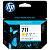 Картридж струйный HP 711 CZ136A желтый оригинальный (тройная упаковка)