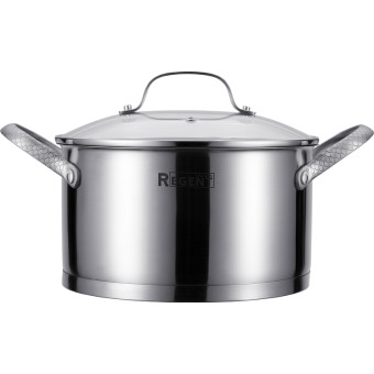 Кастрюля Regent inox Linea Sirena 4.5 л нержавеющая сталь с крышкой