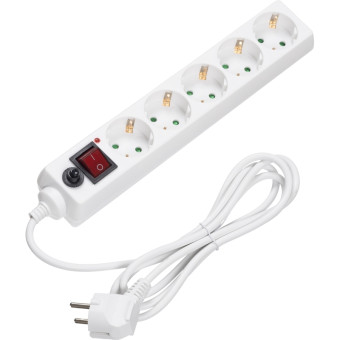 Сетевой фильтр BigTech CD5-1,8W75 на 5 розеток 1.8 метра